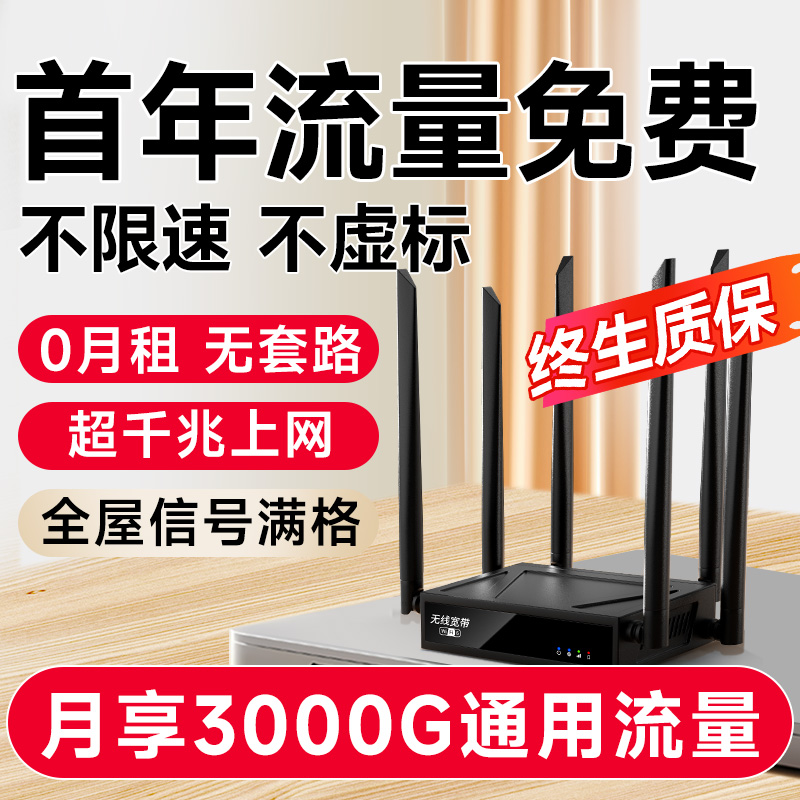【送3000G】无线wifi插卡路由器