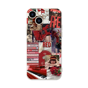 霉霉手机壳苹果17华为vivo泰勒iPhone16promax小米15pro歌词taylorswift专辑Air周边14泰勒斯威夫TS12适用13x