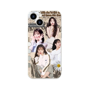 iu同款手机壳苹果14华为mate60崔迪iPhone15Promax小米13周边OPPO演唱会vivo崔弟12专辑40李知恩11tweety联名