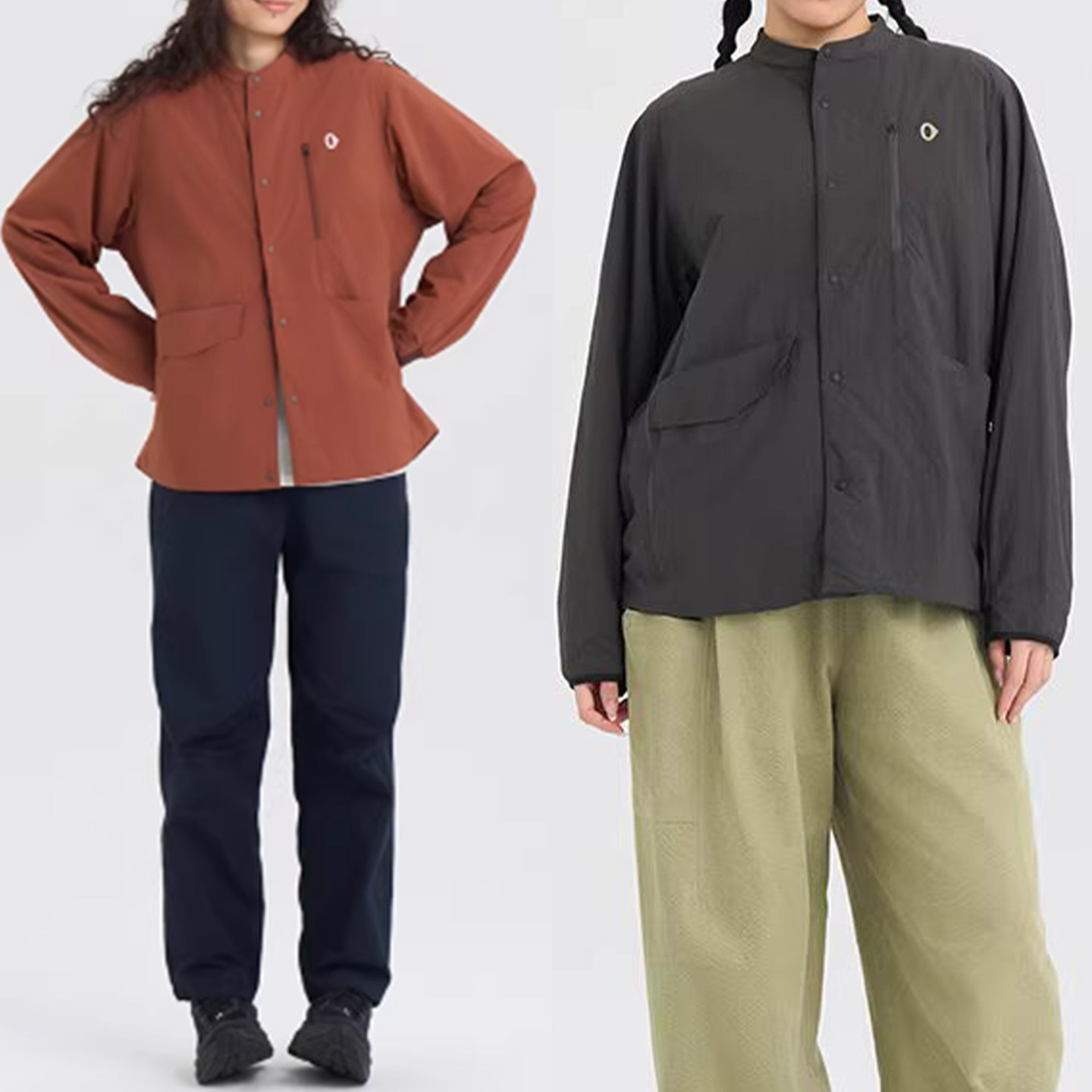 素然女户外防泼水轻量保暖外套