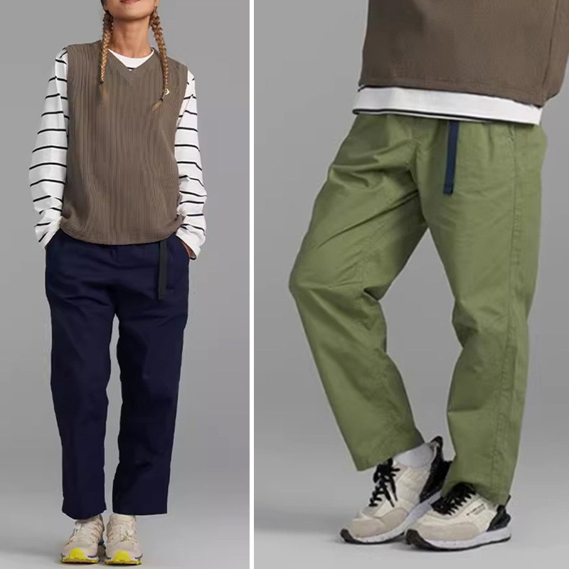 渃素然 零24年春季女士新品户外运动耐磨棉格子直锥裤A0241PA15,女装/女士精品,休闲裤,淘宝优惠券,粉丝福利购,淘宝优惠卷