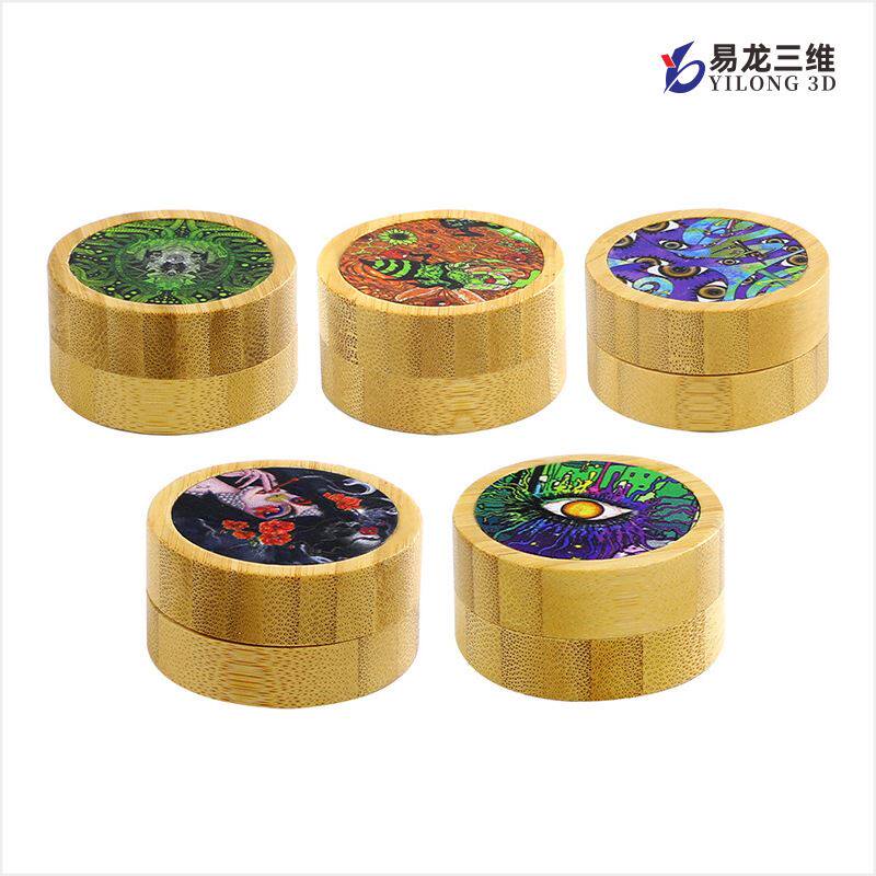 工业级数码打印机塑料磨烟器彩色印刷机金属铝合金研磨器UV彩印机怎么看?