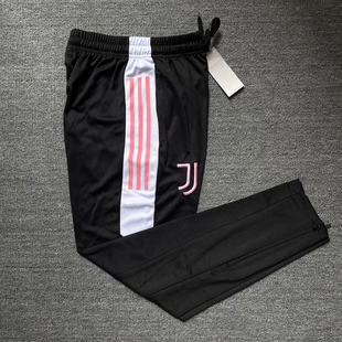 薄款 夏季 速干足球训练裤 侧拉链皇马尤文运动裤 经典 小脚裤 三杠长裤