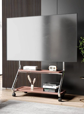 【小红书同款】CABTE可移动电视支架艺术推车小户型客厅电视柜75