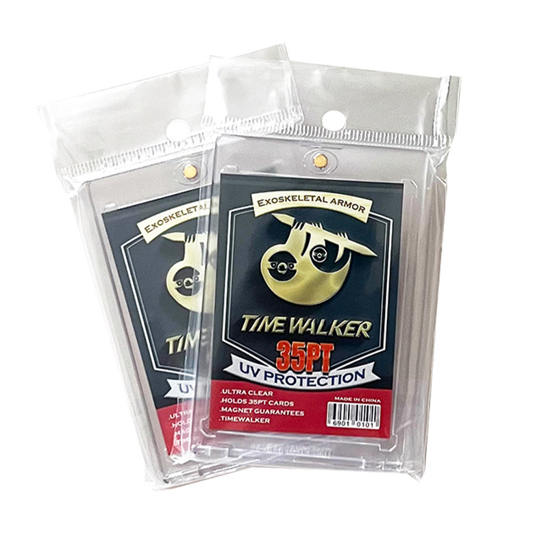 TW卡砖35PT/130PT/180PT透明卡砖保护膜展示架球星卡万智牌宝可梦图片