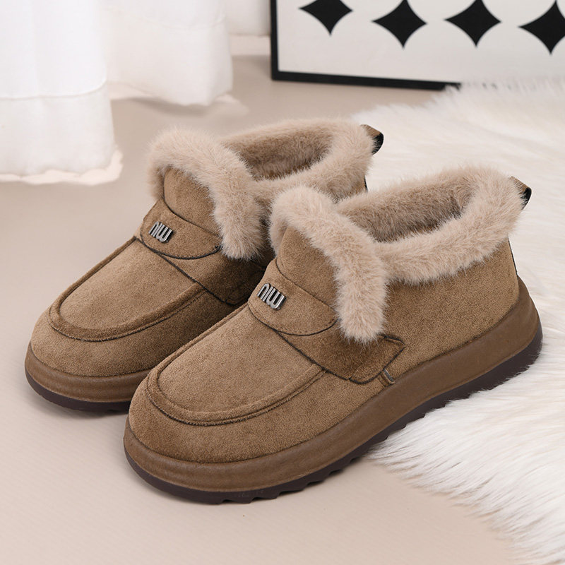 老北京棉鞋女冬季加绒保暖防滑妈妈鞋短靴加厚防寒女士雪地靴厚底,女鞋,棉鞋,淘宝优惠券,粉丝福利购,淘宝优惠卷