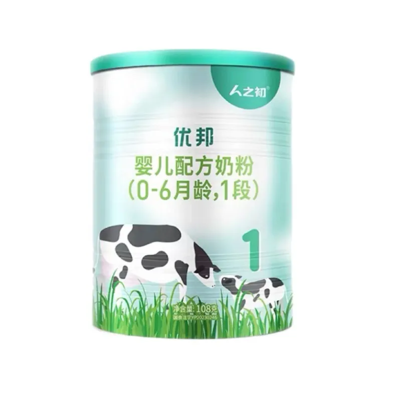 人之初优邦婴幼儿配方奶粉1段108g新国标0-6月龄牛奶有机试用装