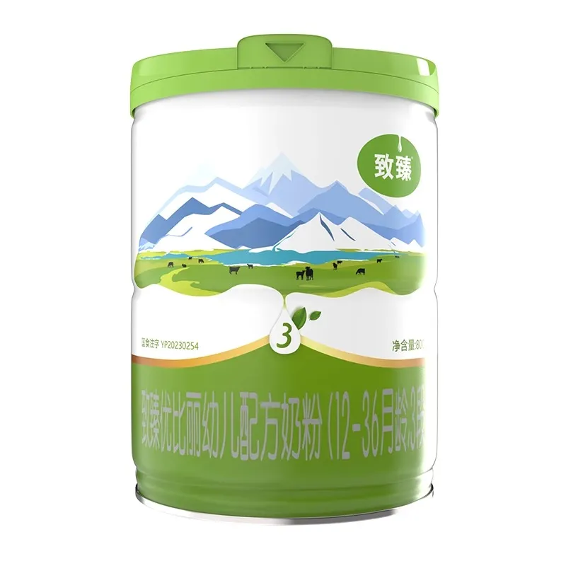 燎原优比丽致臻有机3段800g婴幼儿配方奶粉牦牛12-36月龄
