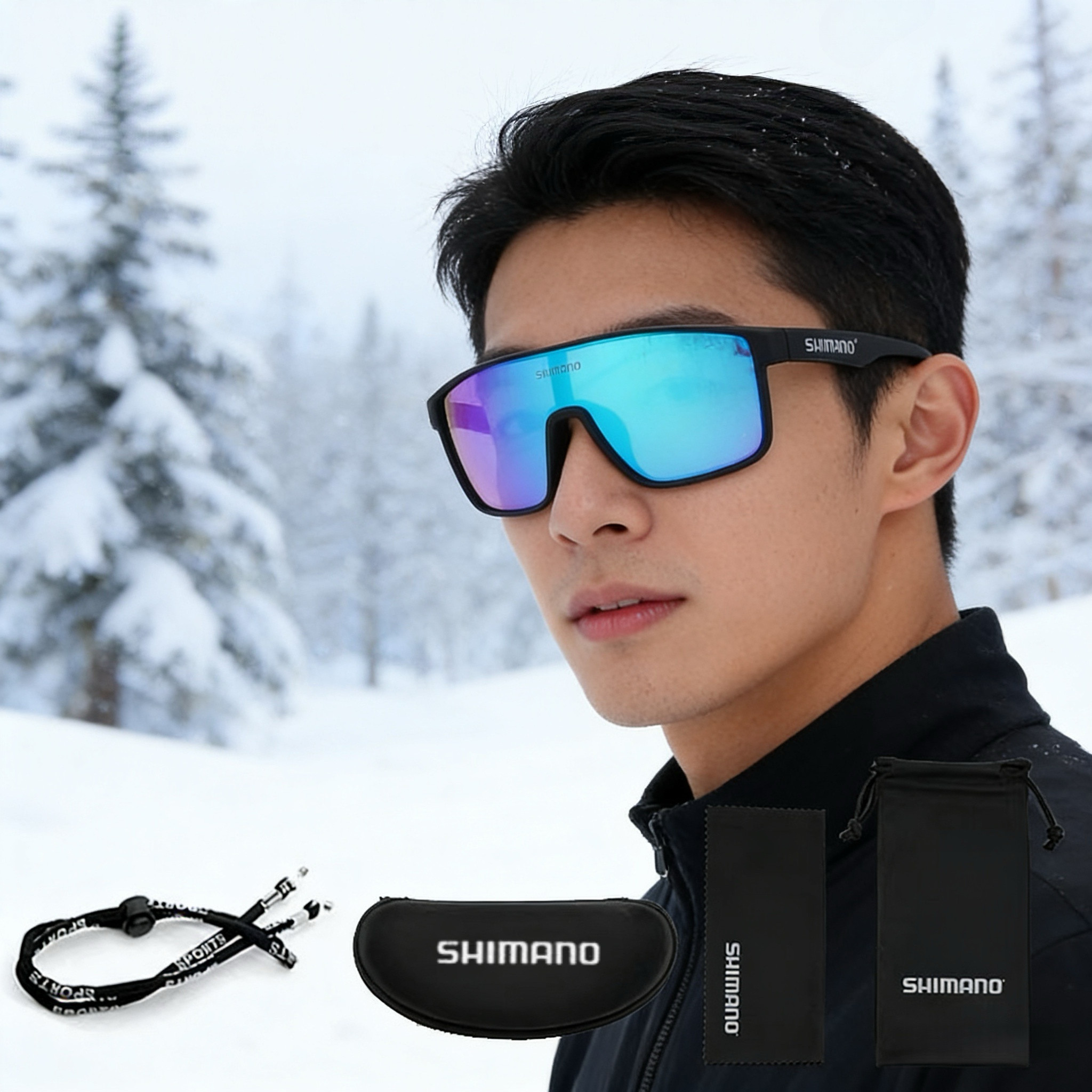 钓鱼偏光眼镜防眩光高清钓鱼眼镜看漂专用骑行护目镜开车太阳镜