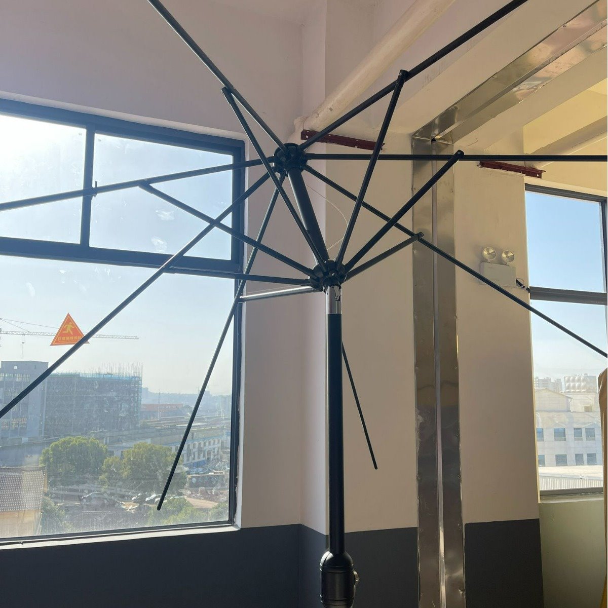 户外多股遮阳伞伞架室外阳台太阳伞伞架稳固结实牢靠