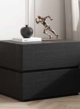 Tal现代极简约卧室床头柜床边小户型床边柜子免安装多功能家用床