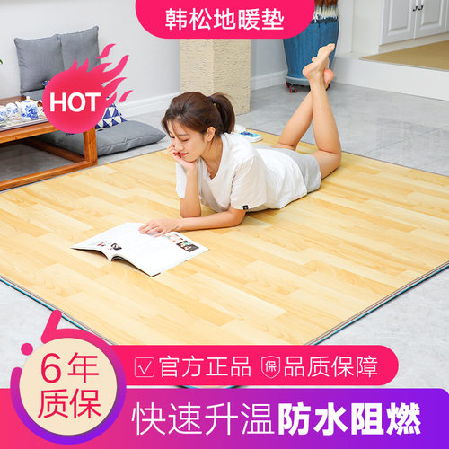 石墨烯电地暖垫家用碳晶加热发热地毯电热地垫客厅电暖炕电热膜