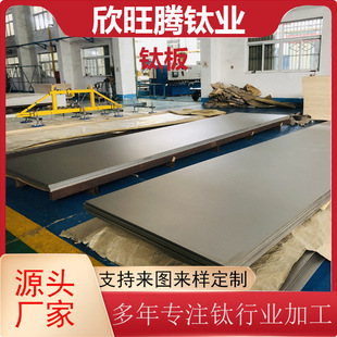 高强度钛合金定板 可定尺零切钛种板 现货TA1 TA2钛大板