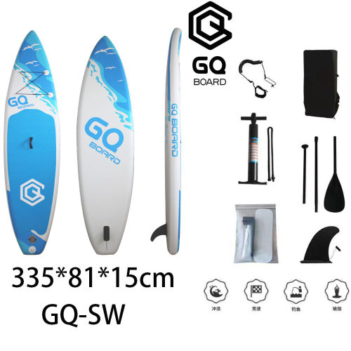 杰世/GQ2026新款GQ-SW海浪充气冲浪板休闲桨板水上滑板漂流划水