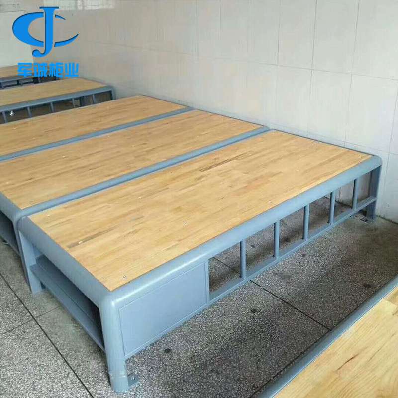 河北军诚2000*900*450mm监舍床 看守所床 监狱床 拘留所单人床