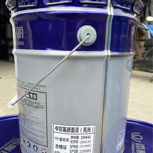 中灰氟碳面漆(亮光) 不锈钢 镀锌管 镀锌管 铁栏杆 结构防