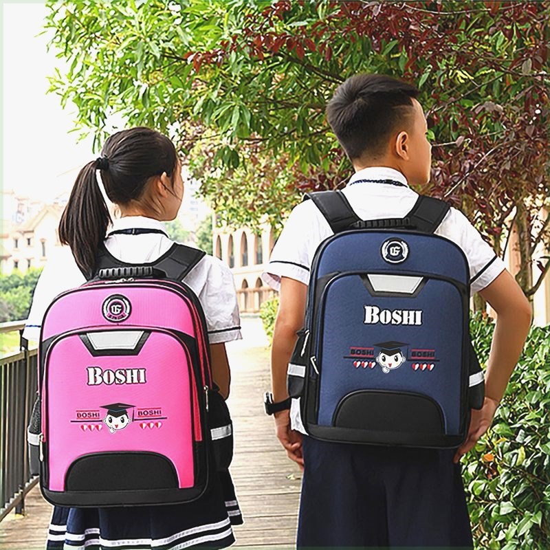 小学生书包男生1-3-6年级儿童减负超轻韩版双肩包6-12岁女孩书包