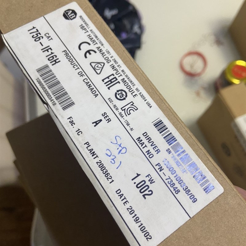 全新原装开g封1756-IF16H现货一个