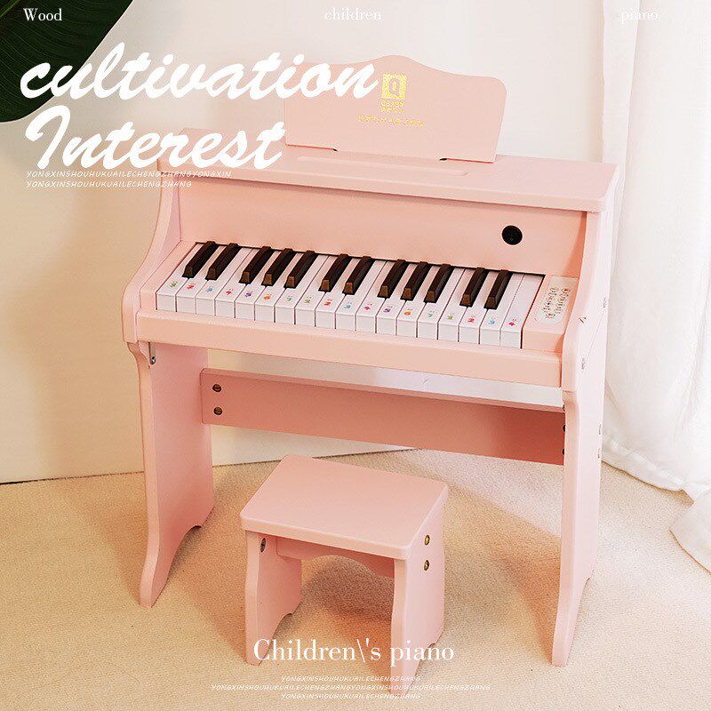 电子琴儿童钢琴家用初学者可弹奏多功能乐器宝宝生日礼物玩具女孩
