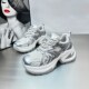 银色老爹鞋 高级 网面透气休闲运动鞋 女厚底高端欧货20x24夏季 新款