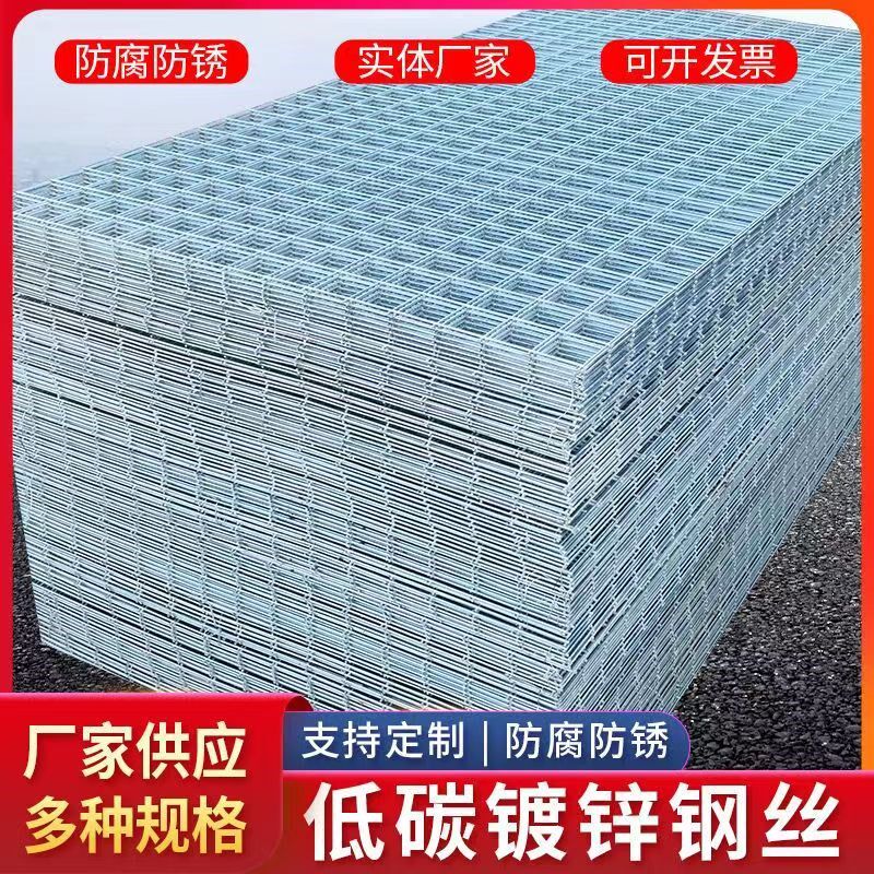 镀锌铁丝网片f围栏铁网格网鸽子狗笼养殖网加粗防护钢丝网围栏小