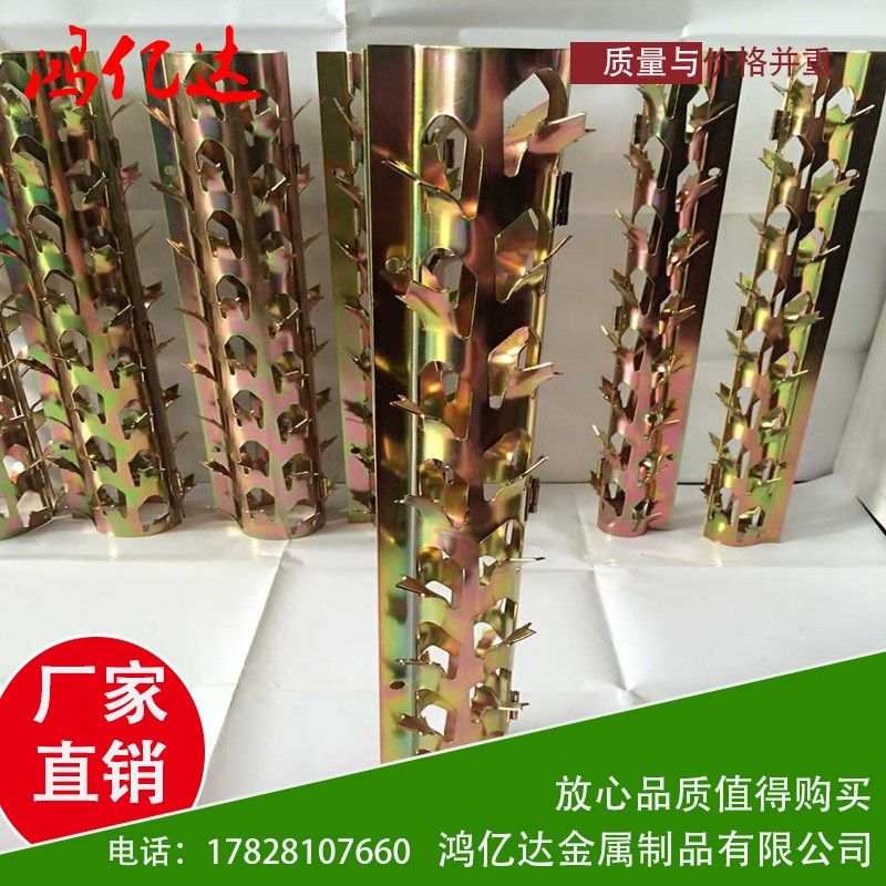 直销 防爬刺 小区学校工厂围墙防盗各种管道刺 刺钉刀X片刺网 刺