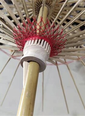 手工制作油纸伞diy材t料u包伞架伞骨结实木头架条配件古风伞骨架