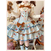 Xiaowu Cheese Miaomiao's original new seaside tea party Lolita dress and cute lo dress dress thumbnail 6