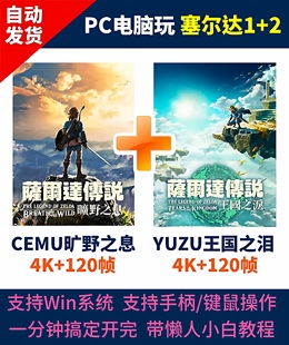 塞尔达传说旷野之息王国之泪Eden模拟器switch手机pc电脑4K带DLC