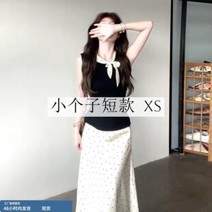 145小矮个子半身裙女夏季 150显高穿搭上衣高腰显瘦百搭A字长裙xs
