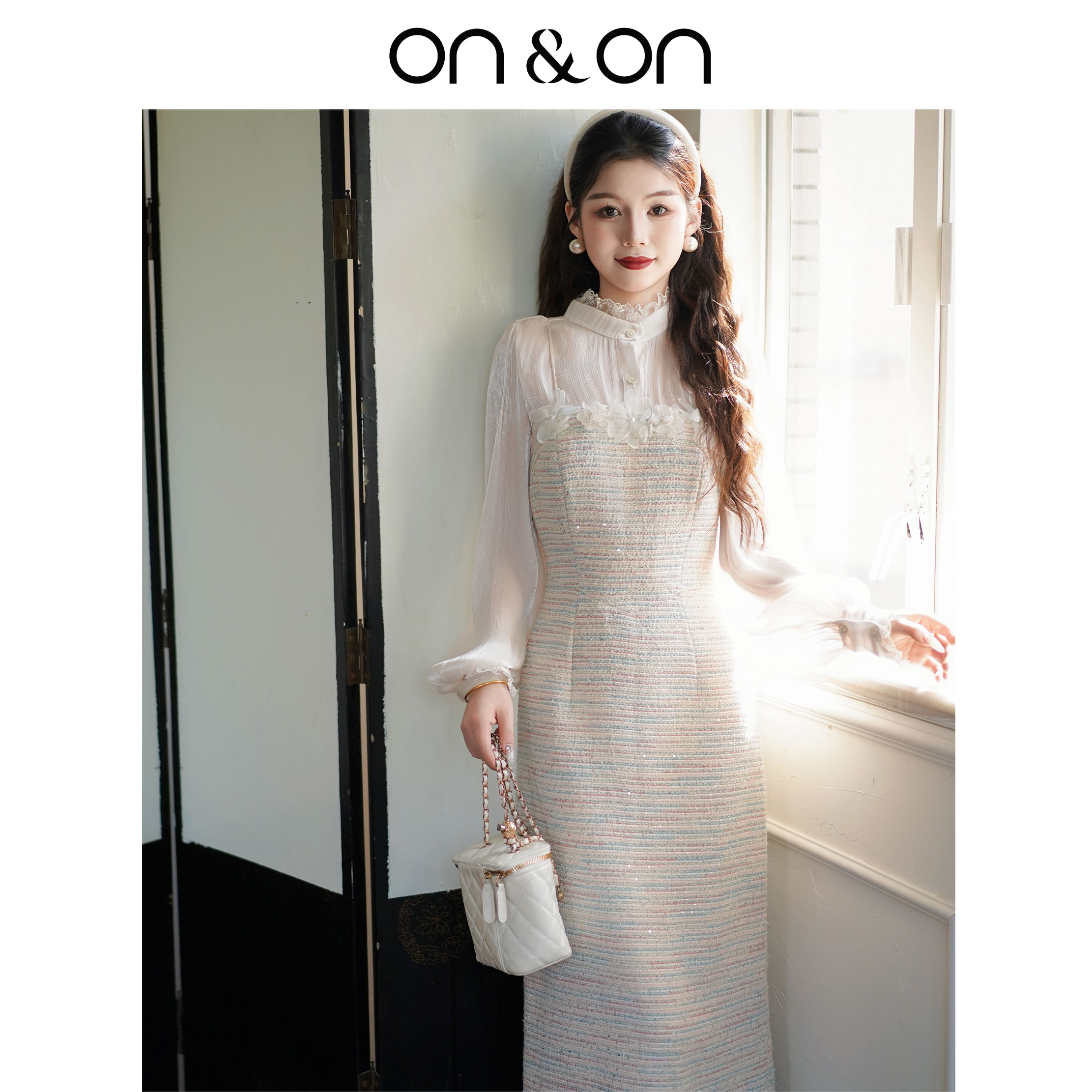 安乃安法式木耳边精致防晒小衫