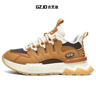 增高透气四季 男春季 新款 潮 老爹阿甘鞋 古芝迪原创时尚 GZJD 休闲鞋