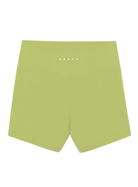 BromoSt 基础款 运动健身瑜伽裤女高腰紧身蜜桃欧美蓝色三分裤