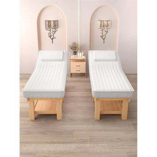 实木乳胶美容床院专用按