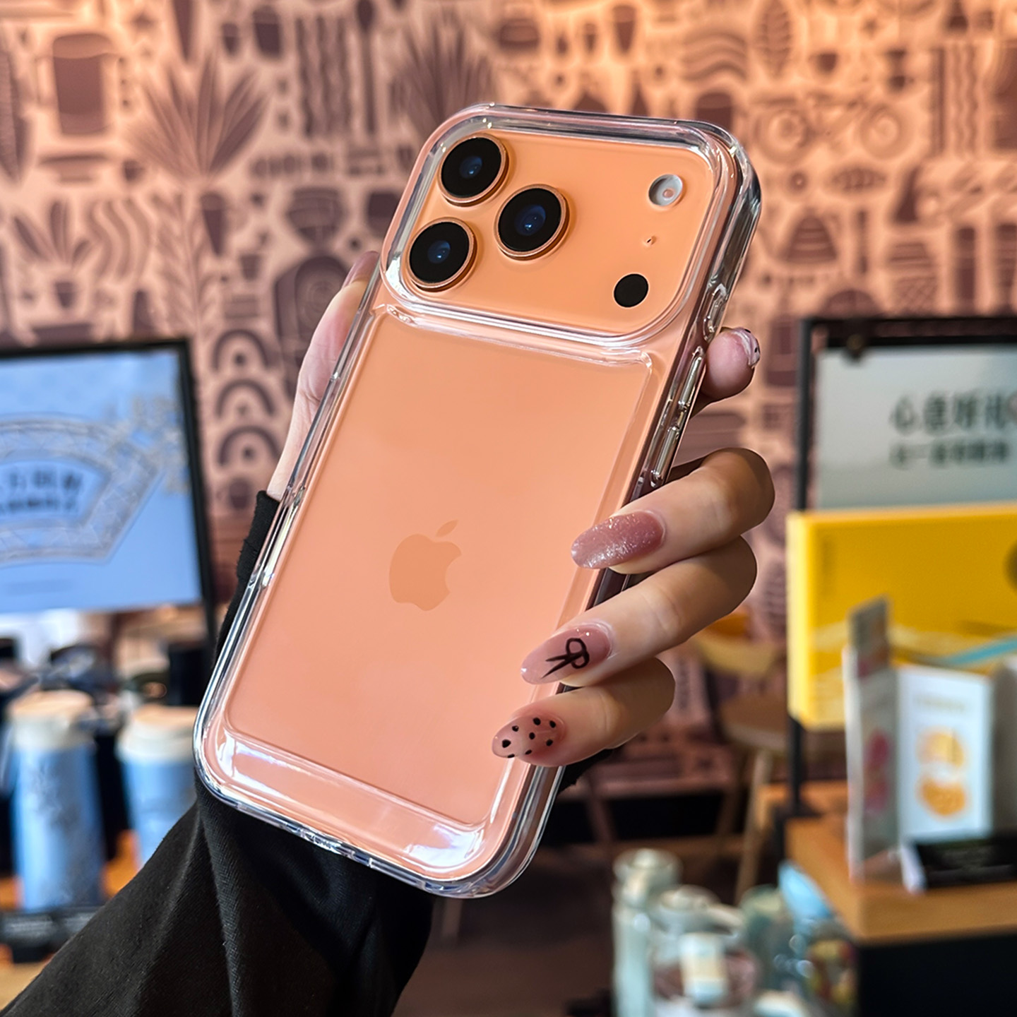 适用苹果17promax手机壳新款2025网红爆款iPhone16透明外壳15高级感14plus简约14pro超火13保护套12小众Air的