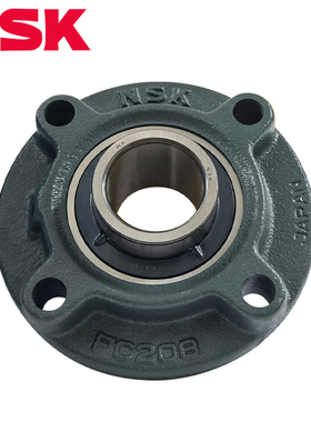 日本NSK进口圆形带座外球面FC轴承UKFC212 213 215 126 217 J D1