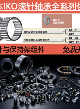 日本进口IKO滚针保持架轴承大全KT323723 323820 323920 324519C3