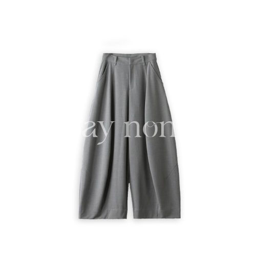 懒猫nono/Saynono 杨桃裤休闲版西装弯刀裤/XXDS6116
