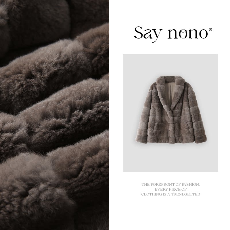 懒猫nono/Saynono 皮草外套/DY20267图片