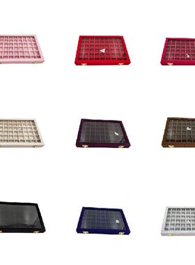 极速Lintsd Jewelry Organizer Large Capacity 54 Grids Jewelri