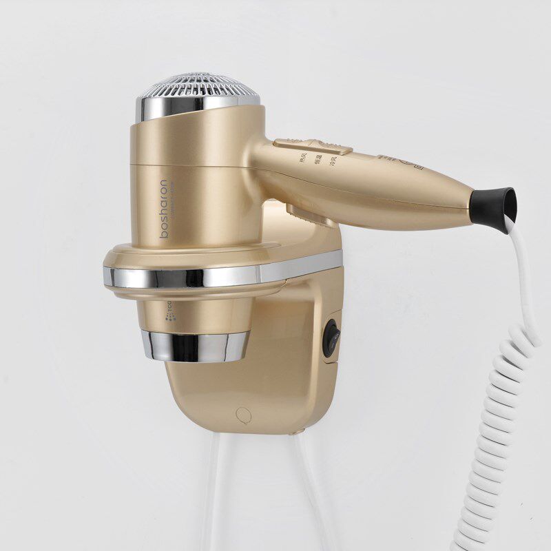 极速酒店b宾馆家用浴室式电吹风机壁挂挂墙浴室吹风筒挂壁干发器