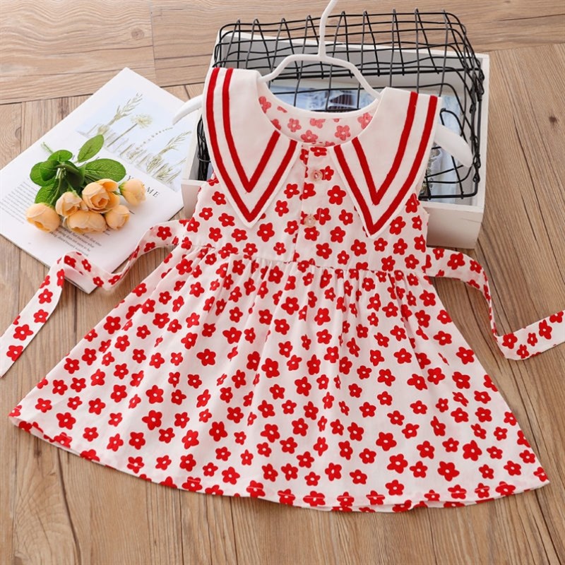 极速儿童洋装夏季新款p2023年女童裙子女孩洋派公主裙宝宝夏季洋