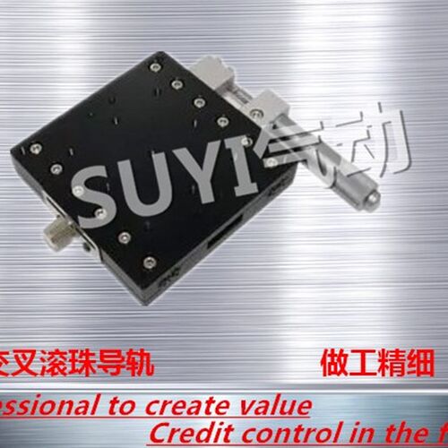 新品包邮光学X轴90*m90精密微调移动滑动位移平台LX90-L R C现货L