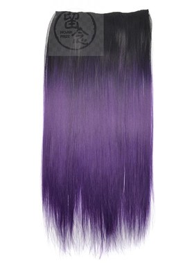 极速Wig piece color gradual change tracelesNs hairpiece clip