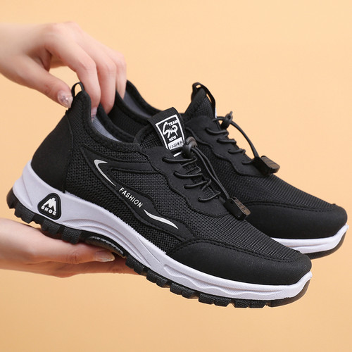 新品老北京布f鞋女鞋秋季休闲舒适专业老人健步鞋软底防滑中老年