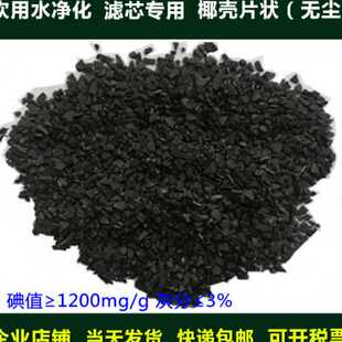 极速净水b活性炭散装饮用水自来水井水过滤家用净水器机滤芯椰壳