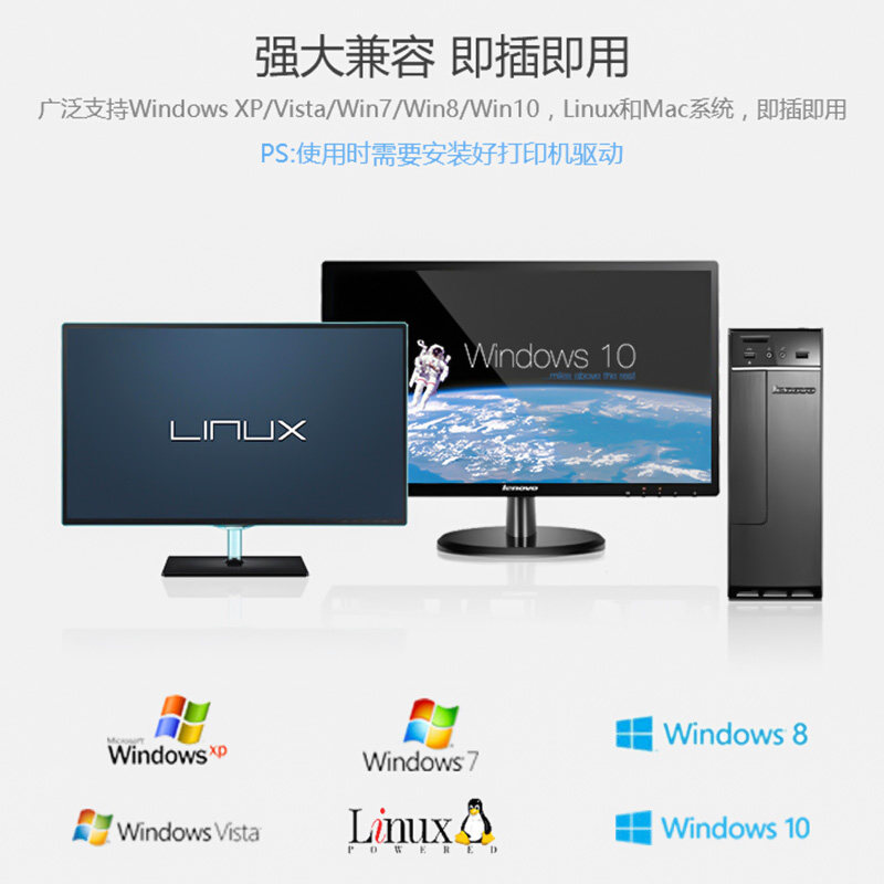 极速促销甩卖1.5米25针并口老式针式K打印机主机电脑数据连接线