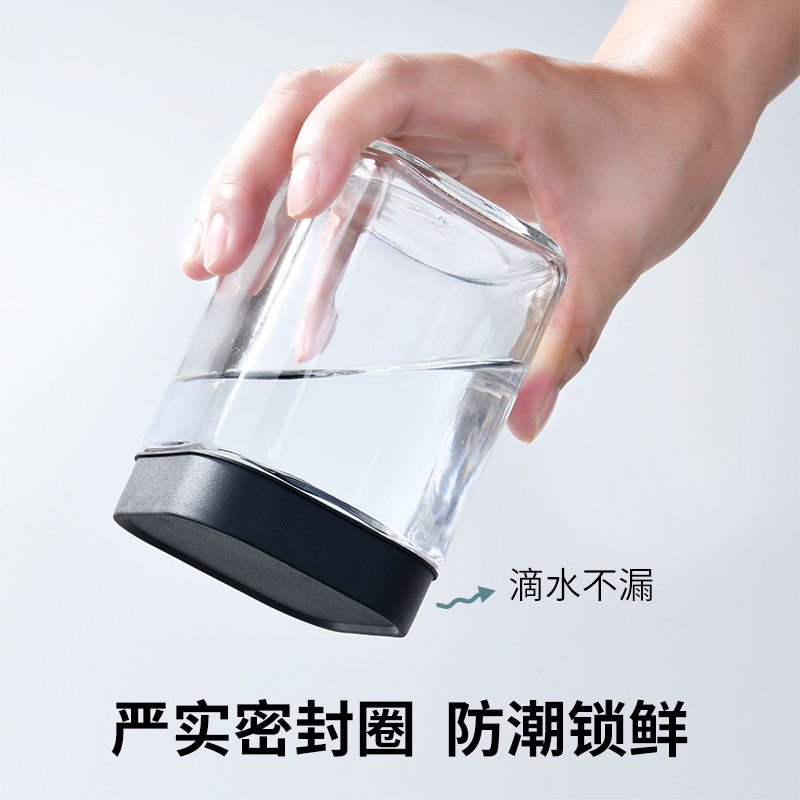 速发玻璃密封罐食品级小号燕窝分装瓶便携茶叶罐干货零食奶粉储物
