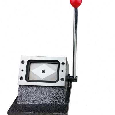 极速重型PVC切卡机手动证卡冲卡机C切纸机86*54圆角卡片机裁切纸