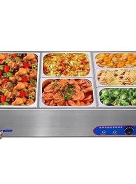 极速恒温食堂售i饭厨房售卖快餐保温台菜饭F加热保温池T用的大盒